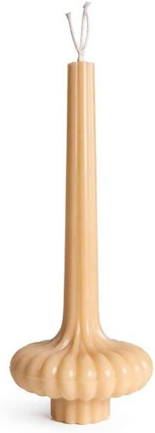 Havdalah Candle 12 Inch – Hand Poured Soy Wax Blend Decorative Pillar Candle for Havdalah Ceremony, Cream (12 Inch)