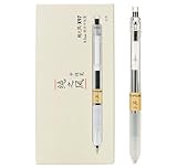 czxwyst X97 Retractable Gel Ink Pens 0.5mm Fine Point (Black Color 12-Pack)