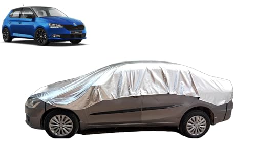 Image of Smart Fabrik || Half Body & Full Body Cover for Car || UV Protection || HeatProof (Fabia, Half Body)