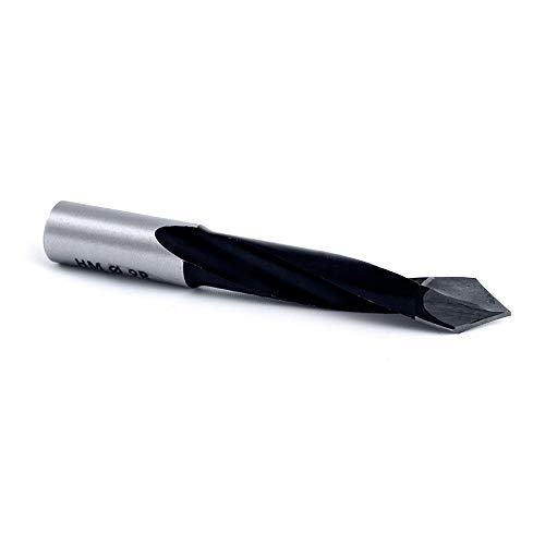 Amana Tool - 315090 Carbide Tipped Through-Hole Boring Bit R/H 9mm Dia x 77mm Long x 10mm