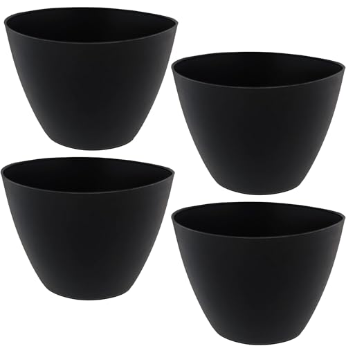 4 x Gipsbecher verschiedene Formen und Ø Gummibecher Anrührbecher Mischbecher (4x Gipsbecher konisch Ø 130mm)