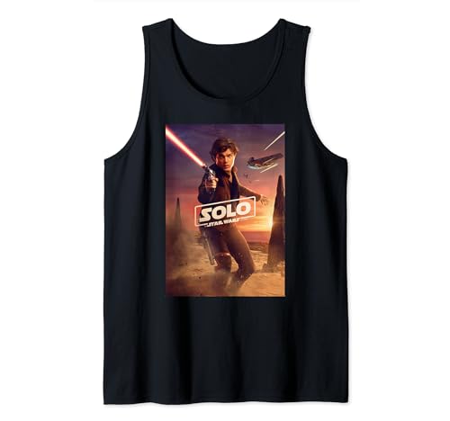 Débardeur Star Wars Han Solo imprimé graphique vintage haute qualité