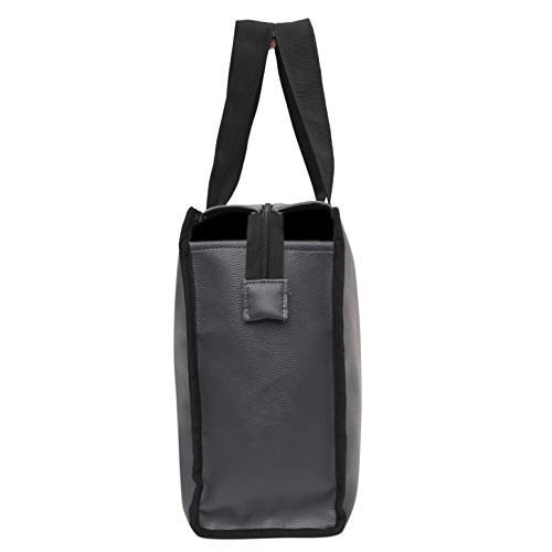 Image of Fabric Multifunctional Lunch Tiffin Food Tote Shopping Modern Bag For Men Women /Water And Oil Proof /X Large, Grey