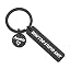 Auntie Keychain Black
