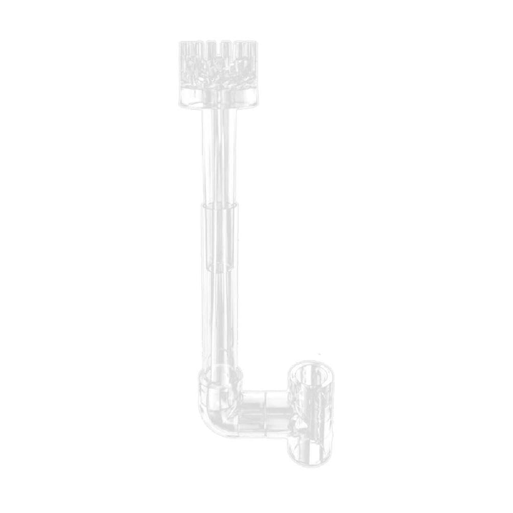 Lerpwige 20Mm Plastic Aquarium Skimmer Clear Pipe Spin Surface Inflow Outflow Filter Aquarium Cleaning Accessories Aquarium Accessories