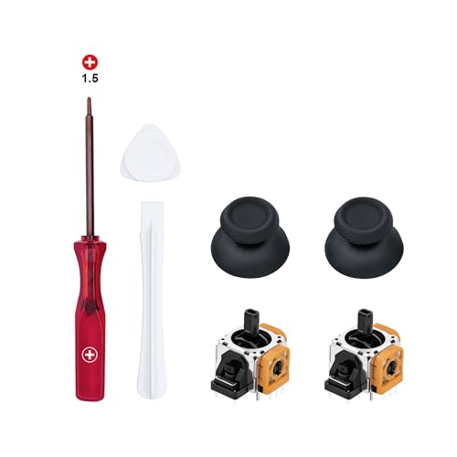 Wigearss Joystick Analog Stick Ersatz und Reparatur Werkzeuge Kit für PS5 Controller