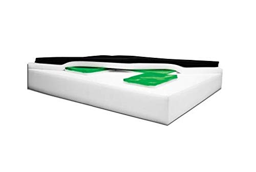 Everest & Jennings Bariatric Skin Protection Wheelchair Cushion, 4" Thick, 22x18", 20252218B