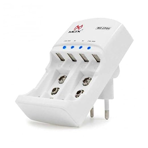 Carregador De Pilhas AA e AAA e Bateria 9v Recarregavel Bivolt Automatico