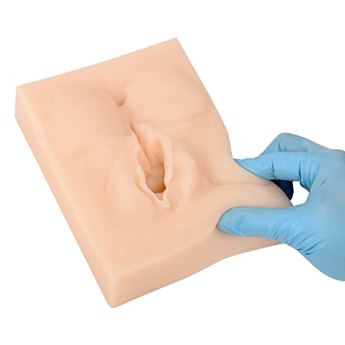 Image of Medarchitect Female Vulva Incision Perineal Suture Practice Model (Midline) Laceration /Episiotomy Suture Simulator Practice for Gynecology Teaching to Medical Student, Doctor Training