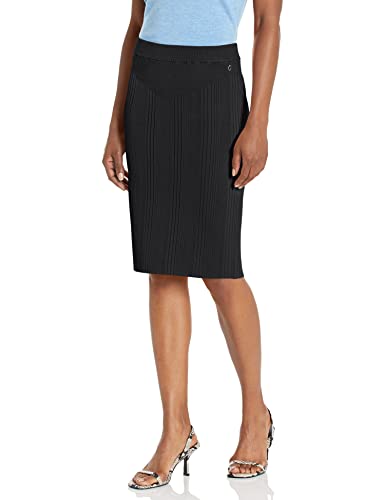 GUESS Women's Essential Alcosta Rib Mapped Skirt