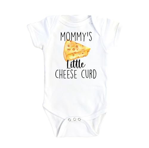 Mommy's Cheese Head Funny Cheese Baby Boys Girls Clothes Infant Romper Bodysuit One-Piece