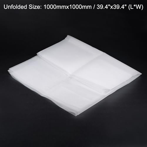 sourcing map 150 Mikron Nylon Mesh Filter Gewebte Netzfiltertuch für Malen Hausbrauen (39'x39')
