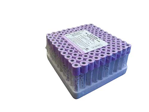 Levram, Blood Collection Tube, K2 EDTA 2ML, NON-VACUUM DOUBLE CAP (Pack of 100). (B08RS1D5MX) Amazon Price History, Amazon Price Tracker