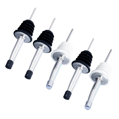 BRIGHTFUFU 5pcs Bottle Stopper Red Wine Aerator Wine Stopper Spout Red Wine Aerating Pourer Wine Aerator Stopper Pourers Dispenser Wine Decanter Spout Bottle Pourers Pour Spouts