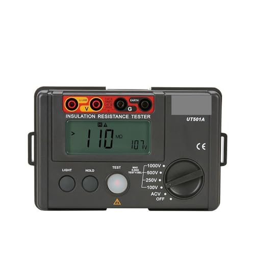 UT501A 絶縁抵抗計 1000V 5GΩ オームメーター プロフェッショナルデジタルオームメーター 電気オームメーター