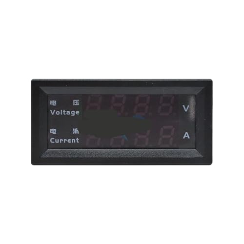 Voltmètre ampèremètre numérique DC 0-100V 10A à 4 chiffres avec fil