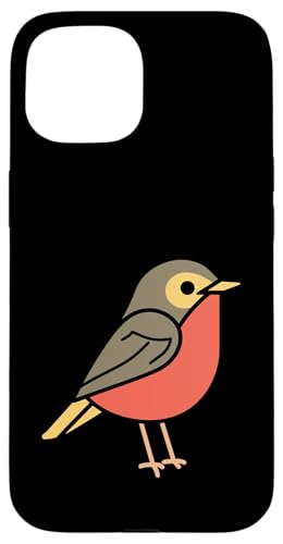 Quote Little Cute Simple Robin Bird �X�}�z�P�[�X iPhone 15 �p