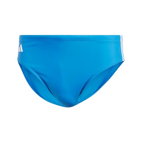 adidas Classic 3-Stripes Swim Trunks Trunks Bañadores, Hombre, Multicolor (Bright Royal / White), 30
