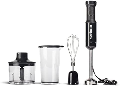 NutriBullet Immersion Blender, Dark Grey (NBI07110)