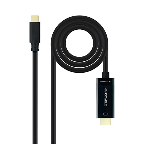 Câble convertisseur USB-C vers HDMI avec transmission audio vidéo stable 3m