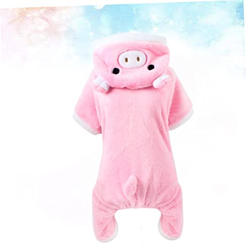 Disfraz para perros y gatos Toyvian M rosa miniatura 2