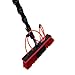 Water Fed Brush with Telescopic Pole, 65.62ft Hose, 210° Rotating Head for Professional Cleaning of Solar Panels, Windows, Cars, Roofs
