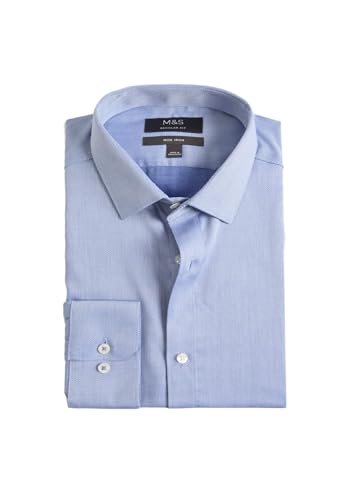 Chemise homme en pur coton Marks & Spencer idéale pour le bureau et les voyages