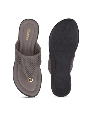Image of Bata Women Wedge Heel Thongs