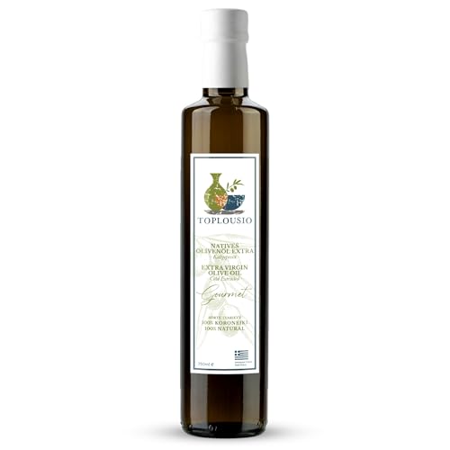 Huile d'olive vierge extra grecque Koroneiki de l'Ancienne Olympie TOPLOUSIO 750ml