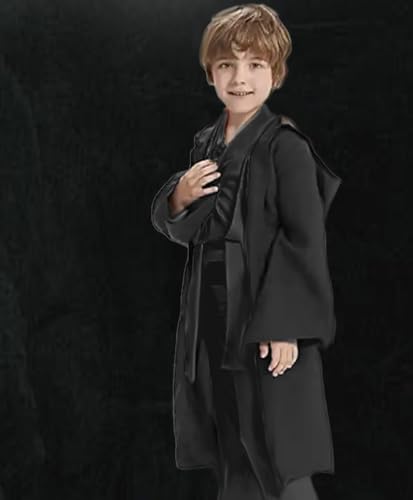 GOLDSTITCH Men’s Hooded Knight Tunic Robe, Fancy Cool Cosplay Costume