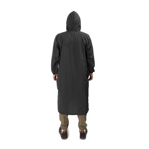 Image of TRIPOLE Rain Poncho for Men & Women | Waterproof Lightweight TPU Coated Nylon Unisex Poncho | For Travel, Trekking & Hiking | 30L Backpack Compatible