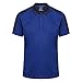 Produktbild Regatta Herren Professional Contrast Quick Wicking Button Neck Polo Shirt Professionelles Poloshirt mit kontrastierendem Coolweave-Design, blau/blau, XXL