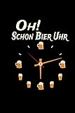 schöne uhren für herren  Oh Schon Bier Uhr: Notizbuch a5 kariert - Weihnachtsgeschenk Brauer Männer Vatertag Kalender 2020 Monatsübersicht Terminplaner