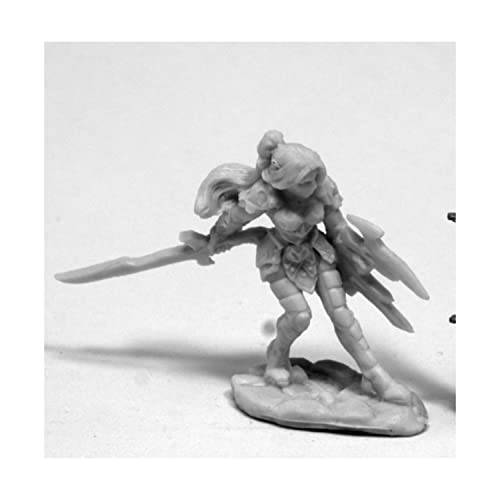 Reaper Dark Heaven Aundine figurine elfe noir pour remplacer vos pions de jeu de rôle