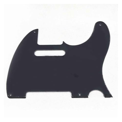 Pickguard noir vintage 5 trous finition haut de gamme