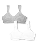 Bra push up sin varillas para mujer baja a un precio buenísimo 9 MONTHS Set de Bras Sin Varillas para Mujer para Lactancia Blanco-Gris 3810-2 38C