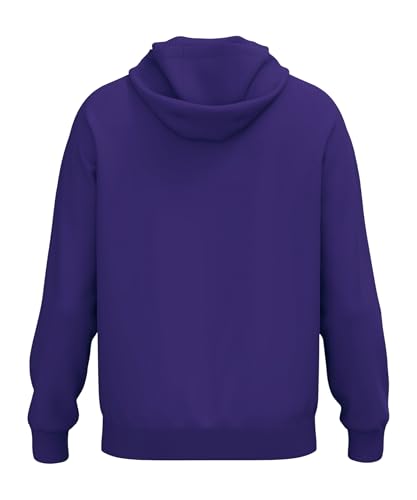 Sweatshirt à capuche en coton JAKO violet pour cocooning et sport 3XL