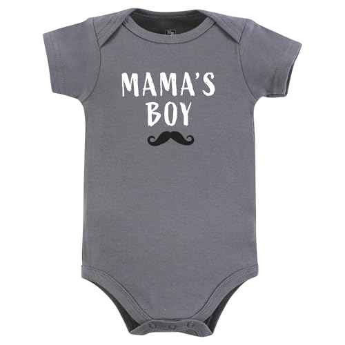 Image of Hudson Baby Unisex Baby Cotton Bodysuits 5-pack