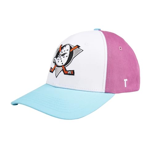 Image of TRIVINKIN Mighty Ducks hat Men's Duck hat Hockey Cap Adjustable Snapback Baseball Hat with Embroidered Logo Size (S-XL)