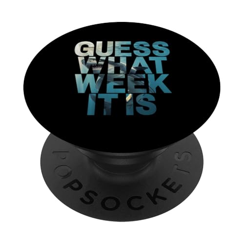 Adivina qué semana es - Funny Shark Lover Family Scuba Dive PopSockets PopGrip Adhesivo