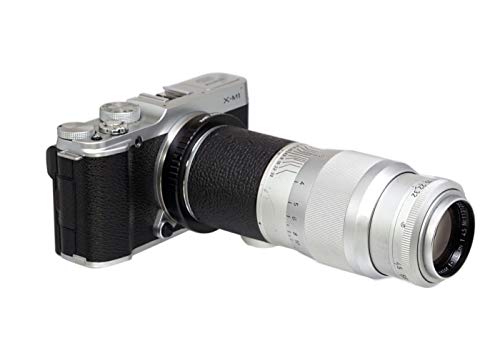 Fotasy Adjustable Leica M39 Lens To Fuji X Adapter, 39Mm Lens To X Mount Adapter Compatible With Fujifilm X-Pro1 X-Pro2 X-E1 X-E2 X-E3 X-A5 X-M1 X-T1 X-T2 X-T3 X-T10 X-T20 X-T30 X-T100 X-H1 #TOP5