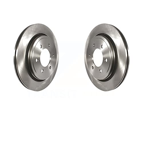 Rear Disc Brake Rotors Pair For 2015-2017 Ford F-150 With Electric Parking K8-100678