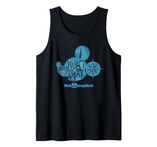 Image of Walt Disney World 50th Anniversary Mickey Head Tank Top