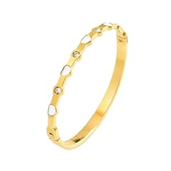 Heart Shaped CZ -Gold