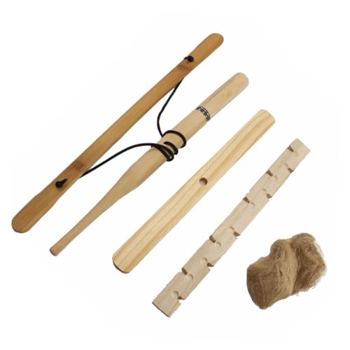 Anneome 1Set Portable Fire Drill Kit of Starter Tool for Camping Outdoor Survival Practice Easy to Use Friction Drill for Beginners Experts for Hiking Emergency