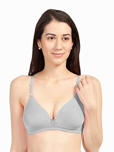 Image of SONARI Omania Womens Non-Padded Cotton Polyester Bras - Solid, Non-Wired, Medium Coverage, Hand Washable (Pack of 2)