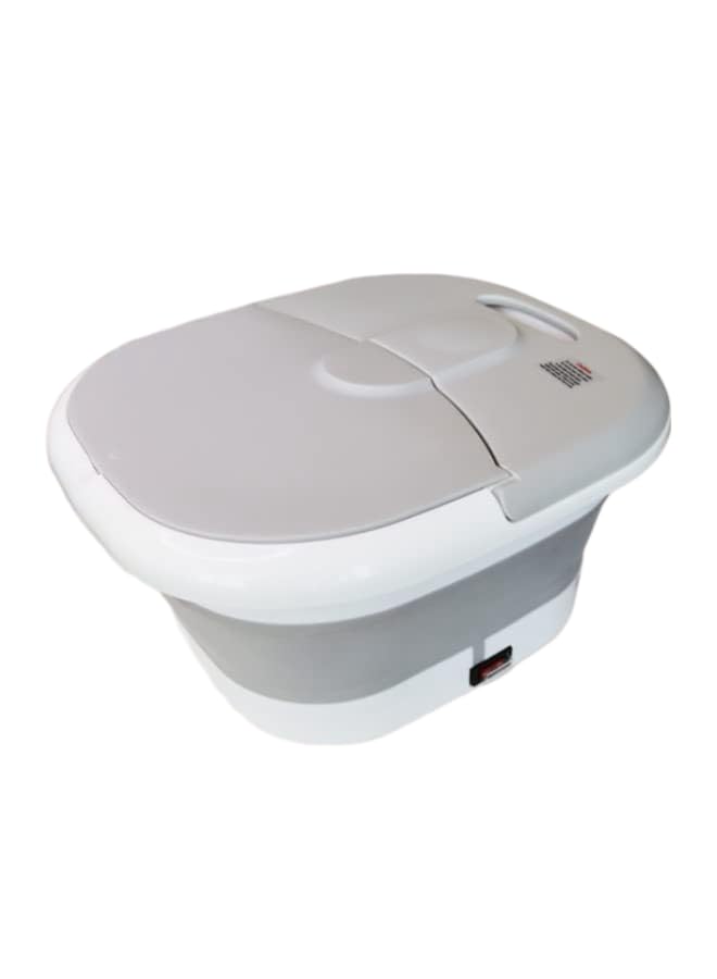 Multifunctional feet soaking bath basin with Shiatsu Rollers | Foot exemption, pedicure, and home spa massage for travel. All-in-one electric gray basin Multifunctional feet soaking bath basin with Shiatsu Rollers | Foot exemption, pedicure, and home spa massage for travel. All-in-one electric gray basin