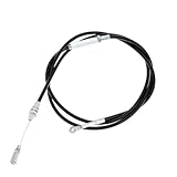 frizione alfa 159 rinforzata [Costruzione] Realizzato in filo di acciaio resistente e plastica ABS, questo cavo è costruito per resistere all'usura, rendendolo adatto per un uso frequente di manutenzione del prato.