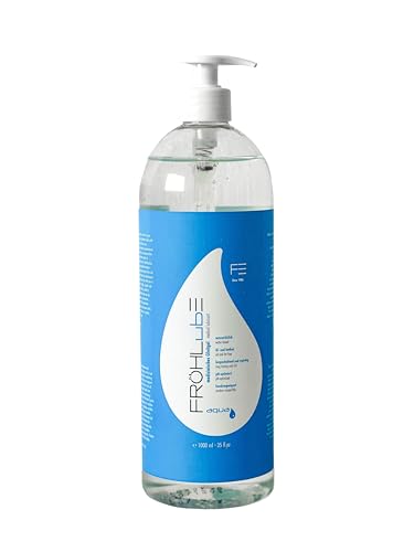 Fröhle FRÖHLubE Aqua Medizinisches Gleitgel, Transparent, Neutral, 1000ml