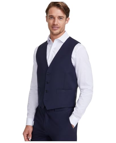 Calvin Klein Men's Slim Fit Separates Vest for Men | Navy Solid | M
